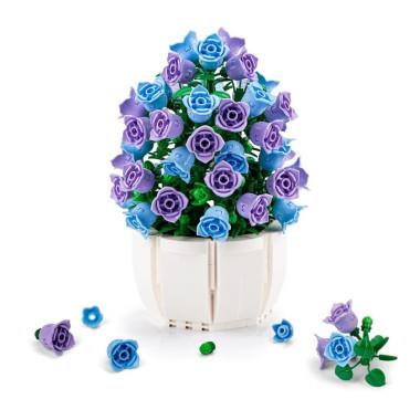 Конструктор ZB 9101A Цветы "Колокольчики" 526 дет.