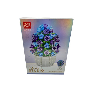 Конструктор ZB 9101A Цветы "Колокольчики" 526 дет.