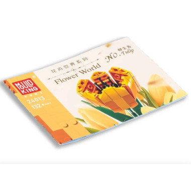 Конструктор Mould King 24013 Цветы "Тюльпан" 132 дет.