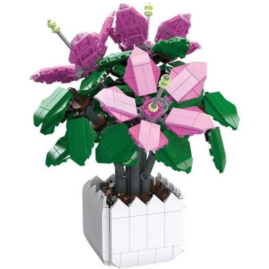 Конструктор Jie Star 92363 Цветы "Азалия" 698 дет.