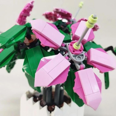 Конструктор Jie Star 92363 Цветы "Азалия" 698 дет.