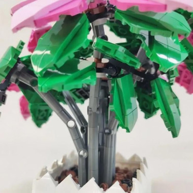 Конструктор Jie Star 92363 Цветы "Азалия" 698 дет.