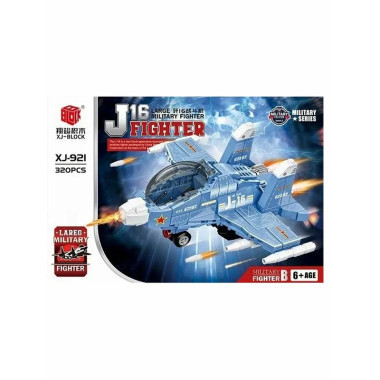 Конструктор BBlock XJ-921B Техника "Вертолет J-16 Fighter " 320 дет. 34.5x23.5x5.5 см