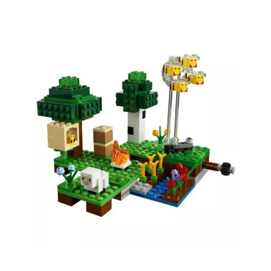 Конструктор BELA 11581 Майнкрафт "Пасека" 250 дет. 33.3х21х6см