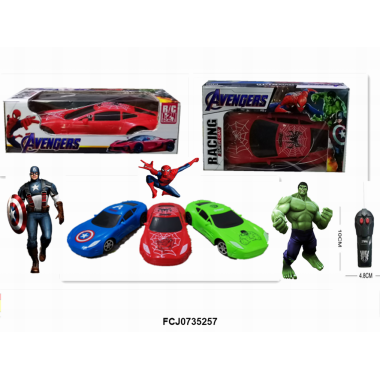 Машина супергероев в ассортименте на радиоуправлении, 3 вида
