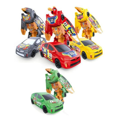 Машинка-трансформер Робот Птица Повелитель 4вида 19x8x20