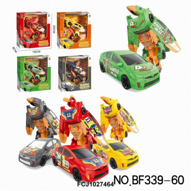 Машинка-трансформер Робот Птица Повелитель 4вида 19x8x20