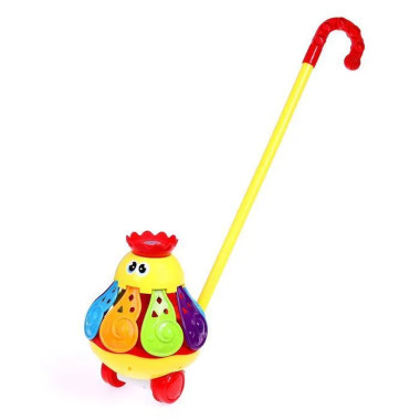 Каталка Вертушка Со Звонком 2 Цвета