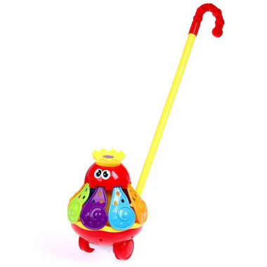 Каталка Вертушка Со Звонком 2 Цвета