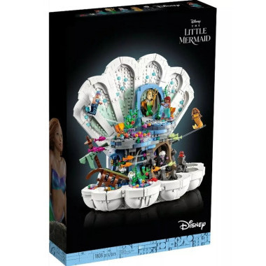 Конструктор Lepin 68009 Принцессы Королевская ракушка Русалочки 1808 дет 58х43х10 см