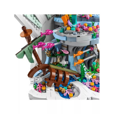 Конструктор Lepin 68009 Принцессы Королевская ракушка Русалочки 1808 дет 58х43х10 см