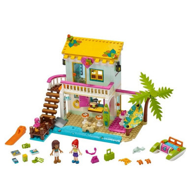Конструктор Bela 11610 Френдс Пляжный домик 450 дет.
