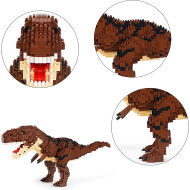 Конструктор Balody 16249 Питомцы "Тиранозавр Рекс" 1559 дет. 16.5x18x8 см