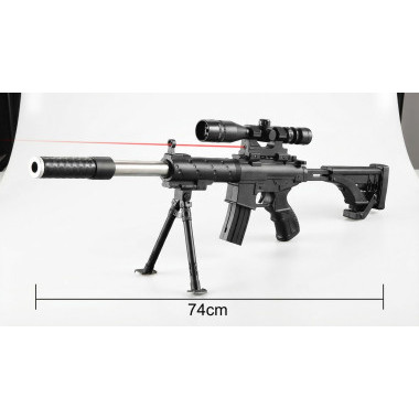 Винтовка Снайпер с лазером в пакете