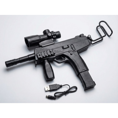 Пистолет пневматический с прицелом и зарядным устройством - 05-4