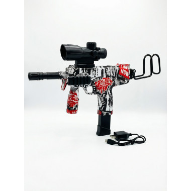 Пистолет пневматический с прицелом и зарядным устройством - 05-6