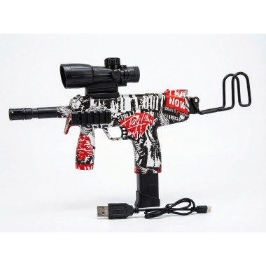 Пистолет пневматический с прицелом и зарядным устройством - 05-6