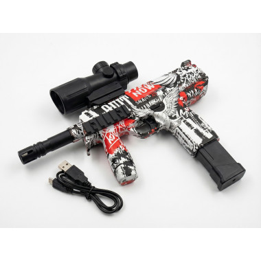 Пистолет пневматический с прицелом и зарядным устройством - 05-3