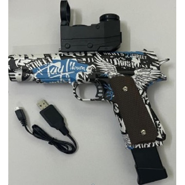 Пистолет пневматический с прицелом и зарядным устройством - 04-2