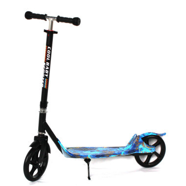 Самокат городской подростковый 2-х колесный, колеса полиуретан 200 мм, максимальная нагрузка до 90кг (4шт)