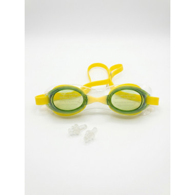 Очки для плавания с футляром ЗЕЛЕНЫЙ