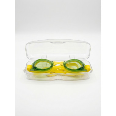 Очки для плавания с футляром ЗЕЛЕНЫЙ