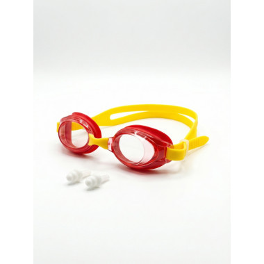 Очки для плавания с футляром РОЗОВЫЙ