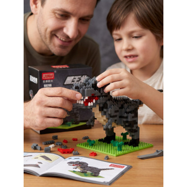 Конструктор LINKGO 68296 Динозавр Тираннозавр Рекс 13.5x15x8