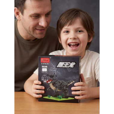 Конструктор LINKGO 68296 Динозавр Тираннозавр Рекс 13.5x15x8