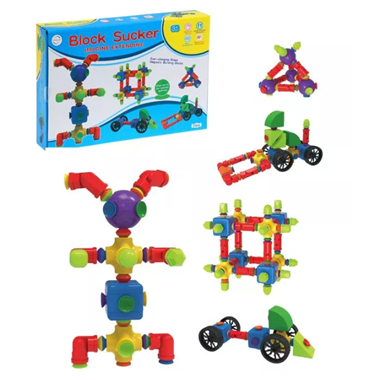 Конструктор Магнетик Блок  для малышей 32 дет. 37х27х10см