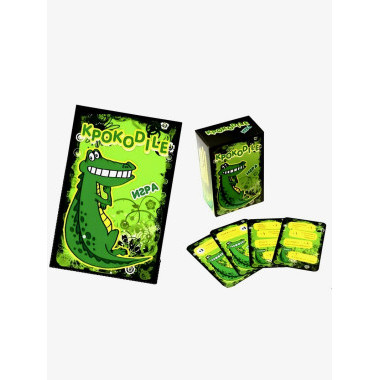 Настольная игра Крокодил 9х5х7 см