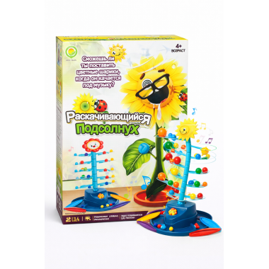 Настольная игра Раскачивающийся подсолнух 28х9х27 см