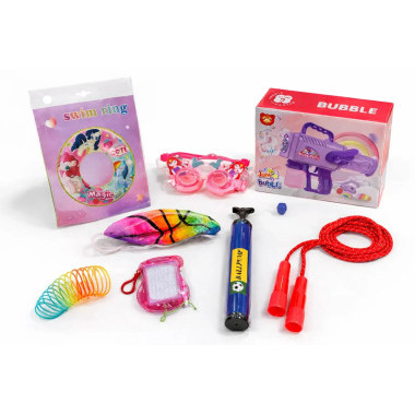 Набор летний для девочек в сумке 8в1