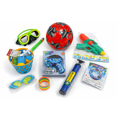 Набор летний для отдыха в сумке (10 предметов)