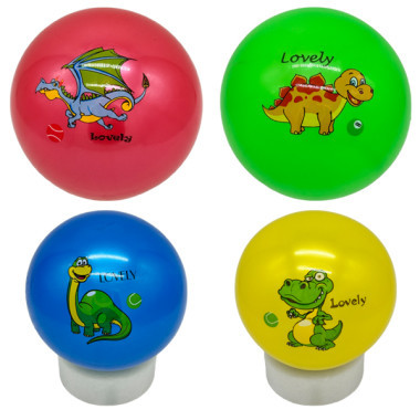 Мяч резиновый "Динозаврик"