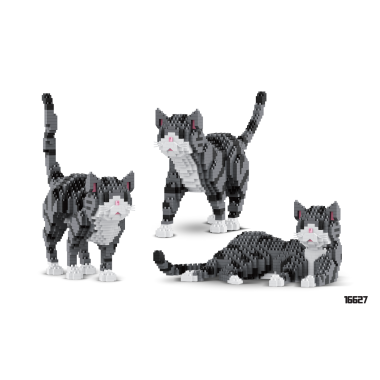 Конструктор Balody 16627 " Фигурка кошки 3в1" 1054 дет.