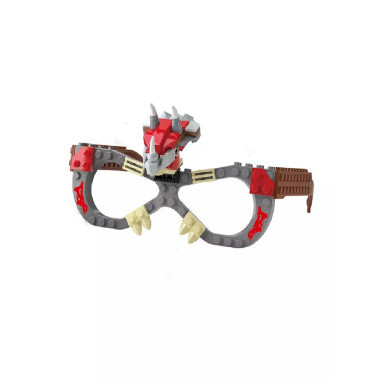 Конструктор FST 1105 Динозавр "Очки-трицератопс" 16.5x12.3x4.8