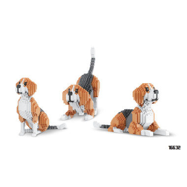 Конструктор Balody 16632 " Собака гончая" 1025 дет. 3 В1