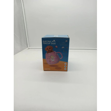 Музыкальная игрушка Собачка в стакане на батарейках звук, свет