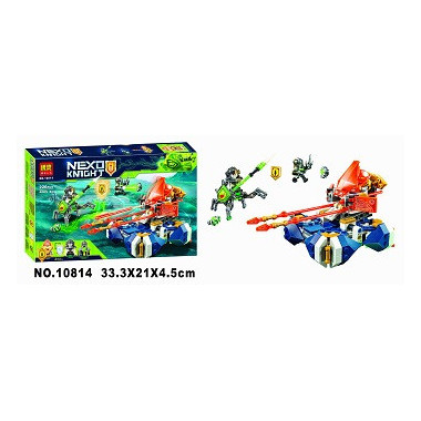 Конструктор BELA 10814 Nexo Knights "Турнирная машина Ланса" 226 дет. 33х21х5 см   ПАКЕТЫ