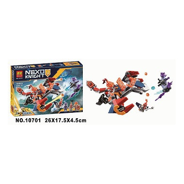 Конструктор BELA 10701 Nexo Knights "Дракон Мэйси" 164 дет. 26х17х5 см  ПАКЕТЫ