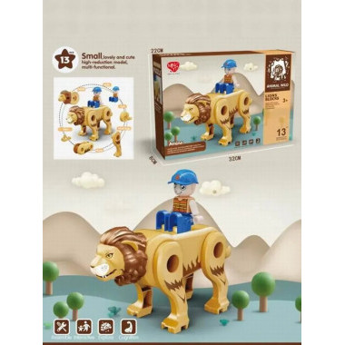 Конструктор 61131 «Львёнок» Animal World — 13 деталей, 3+