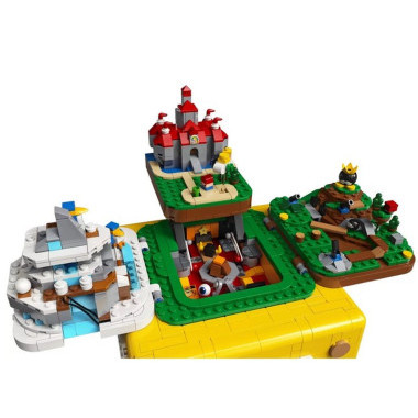 (КИЗ) Конструктор Куб со знаком вопроса Серия Super Mario 87036, 2064 дет.
