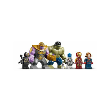 (КИЗ) Конструктор Bela 11262 Super Heroes Битва на базе Мстителей, 723 дет., 50х39х7 см.