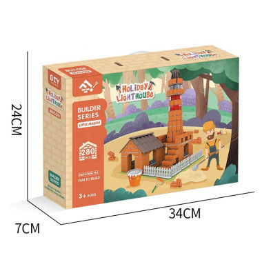 Конструктор DIY BY8805 "Маяк" 280 деталей, 34x24x7