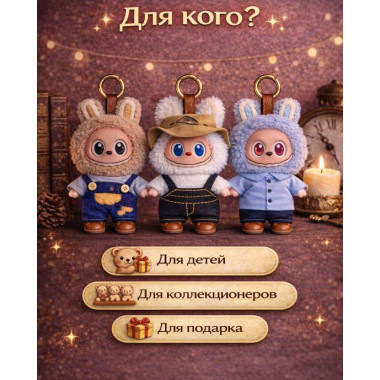 Ограниченная серия 3-го поколения PopMart Pop Labubu Heart Macaron в ассортименте