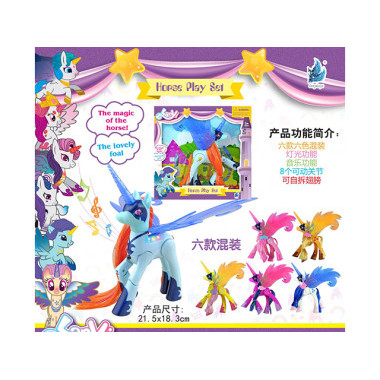 Игрушка Единорог Horse Play 17см в коробке 21.5х18см