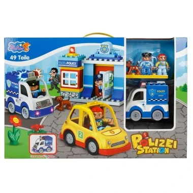 Конструктор Blocks "Полицейский участок" с фигурками 49 деталей в коробке 53*35*9