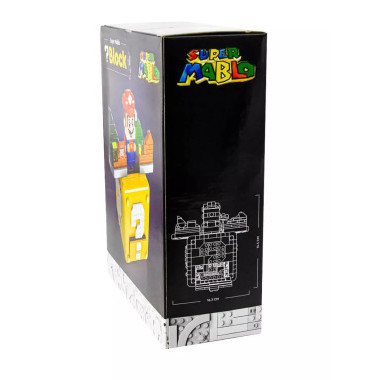 (КИЗ) Конструктор Супер Марио Блок Знак вопроса из Super Mario, 788 дет.