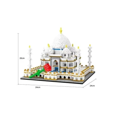(КИЗ) Конструктор MENGGAO MG1266 Мавзолей Тадж Махал, 4153 дет., 39x7.5x32